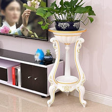TBNLASS Living Room Flower Stands Multi-layerflower Pot Shelf Balcony Floor Hanging orchid Stand Support