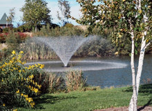 Kasco VFX Series Aerating Pond Fountain 3/4 HP 120V with RGB Lighting White
