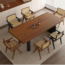 Coffee Table Solid Wood Dining Table Walnut Color Home Square Living Room Hotel Original