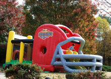 KIDWISE Gridiron Football Challenge Bounce House Purple