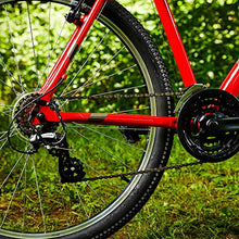 ROYCE UNION RMA 27.5" Mens 21-Speed All-Terrain Mountain Bike, 20" Aluminum Frame, Trigger Shift Red - Men's Bike