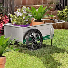 Tipke Foldit Do-It-All Collapsible Aluminum Utility Cart, 300 lb, Silver