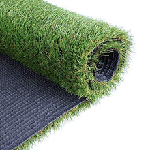 Petgrow Synthetic Artificial Grass Turf Lawn 12ft x 50ft, 1.38" Outdoor/Indoor Fake Grass Rug Astroturf for Dogs,Faux Grass Rug with Drainage Holes/Custom Size Provided