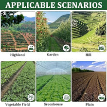 ZHIGUANYUN Manual Seeder, Garden Seeder, Vegetable Planting Tool, for Carrots, Radishes, Lettuce, Onions 6ROW