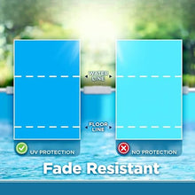 IJOWEEN 15 x 30-Feet Overlap Oval Above Ground Swimming Pool Liner, 25 Gauge Thick