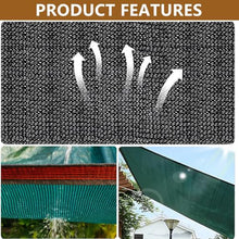 IRUGS 90% Sun Shade Mesh Tarp, Heavy Duty Shade Cloth, Awning Shade, Dog Kennel Cover Chicken Sunblock Net, UV Resistant Netting(8.0 * 8.0m/26.2 * 26.2ft)