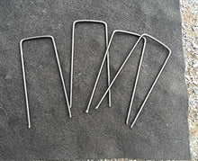 Sandbaggy 2 Inch Extra Wide Landscape Staples 9 Gauge Heavy Duty Silver (5000 Staples)