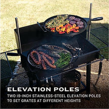 Oklahoma Joe's Firecraft Series Modular Open Fire Barrel Charcoal Grill with 480 sq. in. Cooking Area in Black