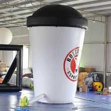 BOZHOUYUPIN PVC Inflatable Coffee Cup with Air Blower for Cafe Entrance Advertising Party Event As Picture Show