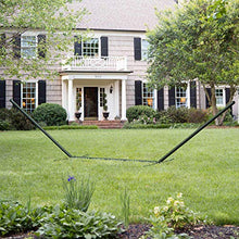 Hatteras Hammocks 15 ft. Tri-Beam Steel Hammock Stand with Right Connection Design and Cape Shield Powder Coating, 600 LB Weight Capacity, Handcrafted in The USA - Green