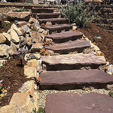 Landscape Patio Flagstone | 2000 Pounds | Natural Rock Pathway Stepping Stone Slabs for Gardens, Terrariums, Landscape Design, Driveway Pavers and Walkway Steppers (Arizona Chocolate)