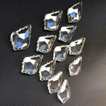 Chandelier Crystal Prisms Pendants 192pcs/lot 50mm Crystal Maple Leaf suncatcher Pendants Clear K9 Glass Crystal Maple Leaf Shape Chandeliers Parts Chandelier Crystal Prisms Pendants