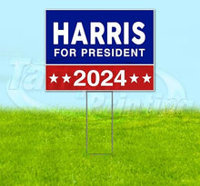 TampaPrinting Harris Walz YS00076 Yard Sign 18" x 24" with Metal Stake