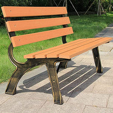 Garden Bench Park Bench Patio Porch Furniture Outdoor Patio Leisure Benches Garden Benches Park Chairs with Backrests Cast Iron Benches Porch Decorative Furniture Lawn Benches (Size : 150cm) (120cm)