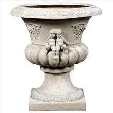 Design Toscano Grape Harvest Cherub Architectural Garden Urn Roman Stone