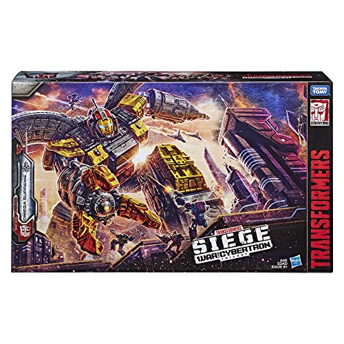 Transformers War for Cybertron Omega Supreme Action Figure Red/White