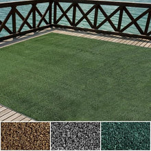 iCustomRug Synthetic Grass Rug – 12 x 18ft Lawn Green Turf Carpet for Patios, Yards, Boats, Camping – Indoor/Outdoor Use