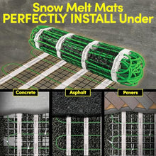 WarmlyYours PowerMat Snow Melting Mat, 2 x 10 ft, 20 sqft