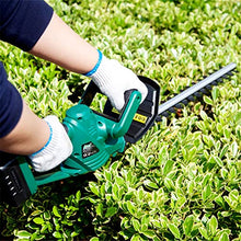 MVNOIRE 18V Electric Trimmer Lithium- Cordless Hedge Rechargeable Pruning Saw with Garden Tools