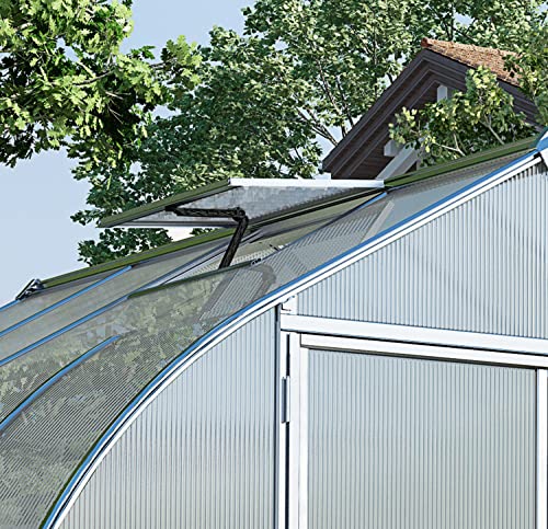 Palram Canopia Bella 8' x 12' Greenhouse Silver