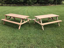 Dan's Outdoor Furniture Mfg. Co. LLC Western Red Cedar 72" Rectangular Top Picnic Table 6'