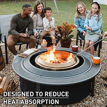 Solo Stove 42" Fire Pit Surround | Protective Barrier & Outdoor Tabletop