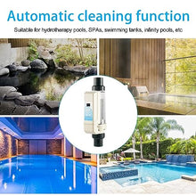 LZDOYY Salt Water Pool Chlorination System, Salt Chlorine Generator Salt Chlorinator, Up to 26,000 Gallon,16g/h-220V