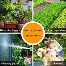 CFDZCP Outdoor Garden Hose Reel Garden Water Hose Reel Cart 4 Wheel ，Manual Crank Garden Hose Holder Green ， Outside Water Pipe Rack for Glass Cleaning, Flowers and Agricultural Irrigation
