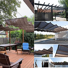 Waterproof Shade sail Waterproof Garden Shade Sail 1.2x12m Removable Sun Shade Sail with Hardware 95% UV Block Mesh Tarp Shading Net for Lawn Party and Patio Furniture Outdoor Sun Shade Cove