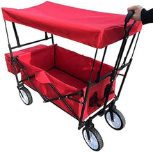DUANZEYUQA Garden Cart Foldable Push Wagon Cart Foldable lity Max Load Sturdy Portable Rolling Light Weight Beach Outdoor Garden