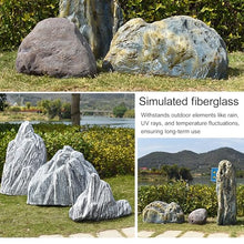 Fiberglass Fake Rock Cover for Landscaping, Decorative Dome(60x50x73cm)
