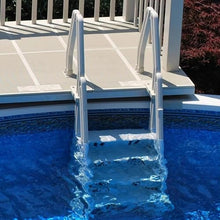 Adjustable 24 Inch in-Pool Step Ladder for 46‑60‑in Wall Height Pools