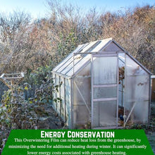 Farm Plastic Supply - String Reinforced 6 Mil White Plastic Sheeting - Overwintering Film, 6 Mil White Plastic Film, Greenhouse Plastic, Overwintering Plastic, Durable Plastic Sheeting (10' x 125')