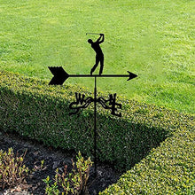 Metal Weather Vane Vintage WeatherVane Farm Scene Weathercock Direction Indicator for Outdoor Garden Shed Roof Paddock Decoration Measuring Tools A 35X50CM (A 35X50CM) (B 35X50CM)