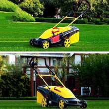Rotary Mowers Electric Lawn Mower,Hand-Push Household Electric 1600W Lawn Mower Mowing,Width 40cm Use Area 1200m2 Capacity. GINOLEI