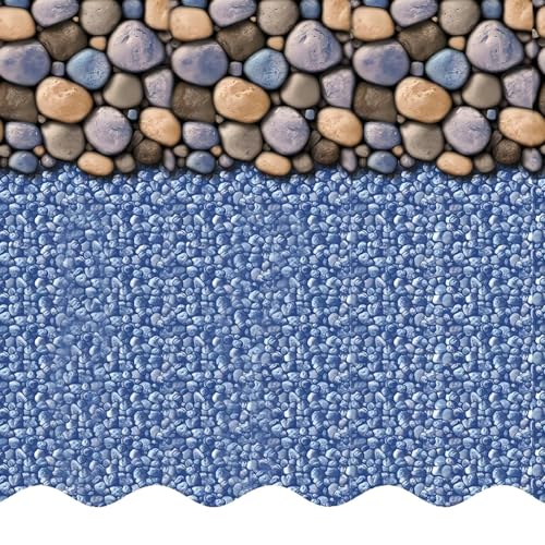 IJOWEEN 21 x 41-Feet Overlap Oval Above Ground Swimming Pool Liner, 25 Gauge Thick