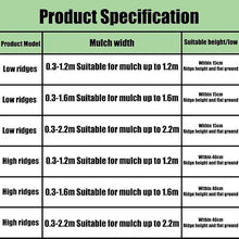 HNSYPX Hand-Pulled Mulch Film Machin Save Labour, Hand-Held Mulching Machine Mulching Adjustable Convenient Agricultural Machinery, Garden Mulch Film for Greenhouses, Gardens, Orchards
