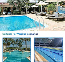 BSNANCA Pool Handrails 1mm Thickness Stainless Steel Swimming Pool Hand Rail Cover Sliver Grip for Pool Handrails Pool Handrail Cover, Easy Mount Hand Grab Rail