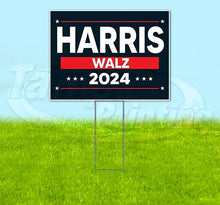 TampaPrinting Harris Walz YS00084 Yard Sign 18" x 24" with Metal Step Stake