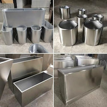 KHUTRW3D Outdoor Outdoor Planter Box Flower Trough Plant Pot Garden Basin for Yard Courtyard Flower Box