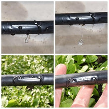16mm Rain Drip Irrigation Tape Patch Type Watering Irrigation Hose, for Garden Water Saving Irrigation System Length 1000m(1-Hole Spacing 10cm)