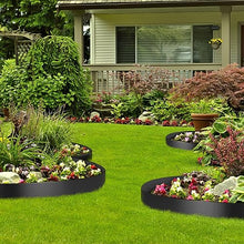 WACTO Flexible Landscape Edging 10" Depth 300 ft Recycled HDPE Black