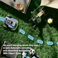 Robotic Lawn Mower,1500W Self Propelled Smart Automatic Lawn Mower Robot with APP Control, 3D TOF Obstacle Avoidance, 2.5H Runtime for Yard Villa Golf Course Lawn Care