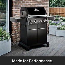 Broil King 865154 Crown 420 Shadow 4-Burner Propane Gas Grill in Black