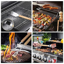 BBQ Tools Set Grill Accessories Skewers Tongs Spade Brush Glove Outdoor Barbecue Utensils (Size : 23 pcs) (15 pcs)