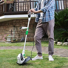 JOMRTS Rotary Mowers Electric Lawn Mower, 550W Small Household Weeder, Multi-Function Lawn Trimmer 360 ° Without Dead Angle,Handh.