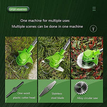 Electric Lawn Mower Small Household Lawn Mower Rechargeable Lawn mower-1600W-mowing/weeding/shrubs Easily Replace Manual weeding-36V-18000mA
