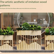 Flowerbox Planter Box Flower Trough Plant Container Partition(Medium)