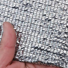 90% Aluminum Shade Cloth, Silver Sun Shade Tarp with Grommets, Heat Insulation UV Resistant Shading Net, for Car, Garden, Patio, Greenhouse, or Pet Kennel