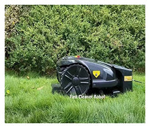 Electric Lawn Mower Smart Robot Lawn Mower E1800U Updated with Ultrasonic Sensor,WiFi App,1800m2 Working Capacity Noise-Free and Low Maintenance